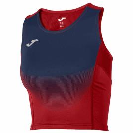 Camiseta Sem Mangas Elite Vi 11-12 Years Red / Navy