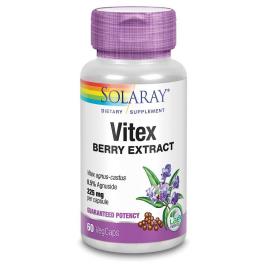 Solaray Vitex (liamba) 60 Unidades Mulher One Size Lila