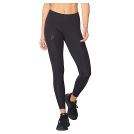 Meias Compressão Mid Rise XS Black / Dotted Black Logo
