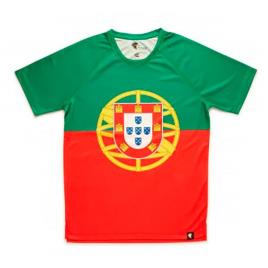 Camiseta De Manga Curta Portuguesa M Green / Red / Yellow