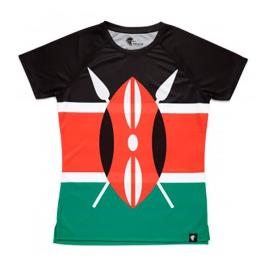 Camiseta De Manga Curta Maasai M Black / Orange / Green