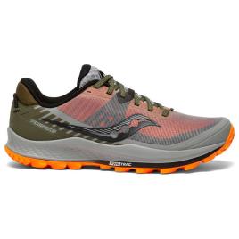 Saucony Tênis Trail Running Peregrine 11 EU 45 Alloy / Olive / Vizi