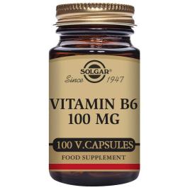 Solgar Vitamin B6 100mg 100 Unidades One Size Brown