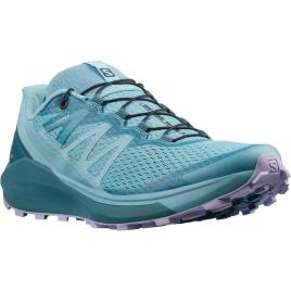 Salomon Tênis Trail Running Sense Ride 4 EU 42 Delphinium Blue / Mallard Blue / Lavender