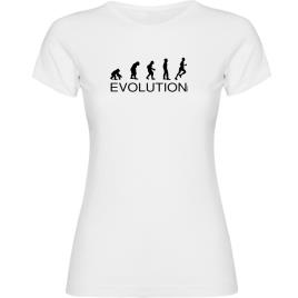 Camiseta De Manga Curta Evolution Running 2XL White
