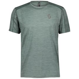 Camiseta De Manga Curta Trail Run Lt M Smoked Green