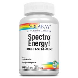 Solaray Spectro Energy! Multi-vita-min 60 Unidades One Size