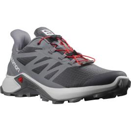 Salomon Tênis Trail Running Supercross 3 EU 42 Ebony / Lunar Rock / Quiet Shade