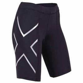 Short Tight Compression L Black / Silver