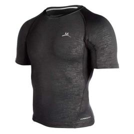 Camiseta De Manga Curta Performance L Black