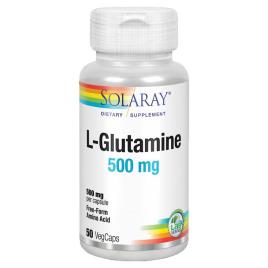 Solaray L-glutamina 500mgr 50 Unidades One Size