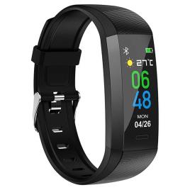 Muvit Io Pulseira De Atividades Health Temp Lite One Size Black