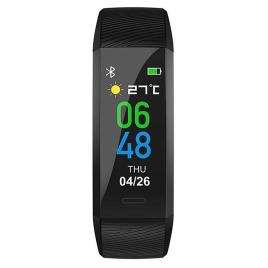 Muvit Io Pulseira De Atividades Health Temp Lite One Size Black