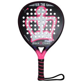 Black Crown Raquete Padel Piton Nakano One Size Black / Pink / White