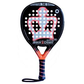 Black Crown Raquete De Padel Piton Attack Plus One Size Black / Red