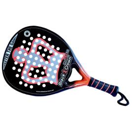 Black Crown Raquete De Padel Piton Attack Plus One Size Black / Red