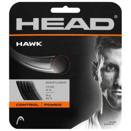 Tênis De Corda única Hawk 12 M 1.25 mm Black