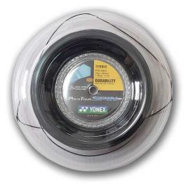 Yonex Corda Do Carretel De Tênis Poly Tour Spin 200 M 1.20 mm Black
