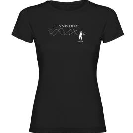Camiseta De Manga Curta Tennis Dna S Black