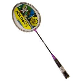 Raquete De Badminton Jupiter One Size Black / Purple