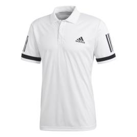 Adidas Camisa Polo De Manga Curta Club 3 Stripes XS White