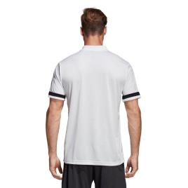 Camisa Polo De Manga Curta Club 3 Stripes XS White