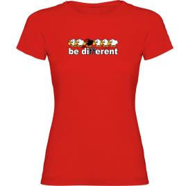 Camiseta De Manga Curta Be Different Tennis S Red