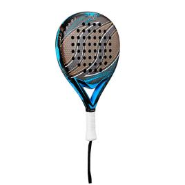 Sidespin Raquete De Padel Aw6 Fct Eva Mix Text 6k One Size Blue / Jacquard Gold