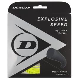 Tênis De Corda única Explosive Speed Polyester 12 M 1.30 mm Yellow