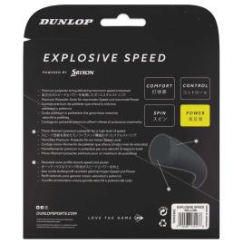 Dunlop Tênis De Corda única Explosive Speed Polyester 12 M 1.30 mm Yellow