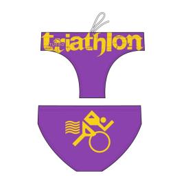 Slip De Banho Triathlon Basic 3XL Lilac / Yellow