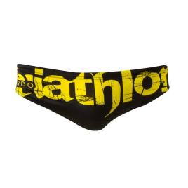 Slip De Banho Triathlon Basic 5XL Black / Yellow