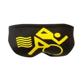 Turbo Slip De Banho Triathlon Basic 5XL Black / Yellow