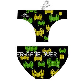 Slip De Banho Game Over 11-12 Years Black
