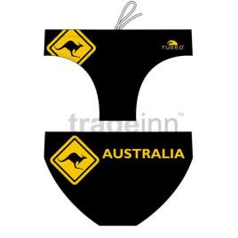 Slip De Banho Kangoroo Australia L Black / Yellow