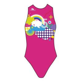 Turbo Roupa De Banho Rainbow XL Pink