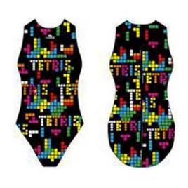 Roupa De Banho Tetris 5XL Black