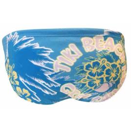 Slip De Banho Tiki Beach 7-8 Years Sky Blue