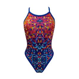 Roupa De Banho Pixels Revolution 4XL Multicolor