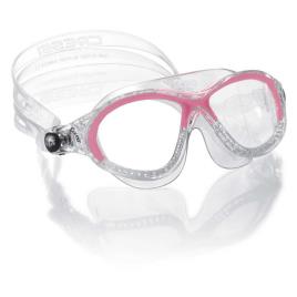 Máscara De Natação Infantil Cobra One Size Pink / Transparent