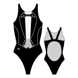 Roupa De Banho Smoking Pro Resist 5XL Black / White