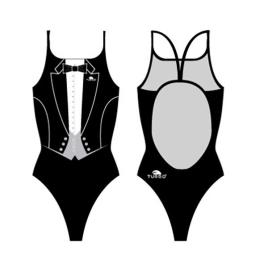 Roupa De Banho Smoking 5XL Black / White