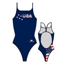 Roupa De Banho Usa XL Navy / Red