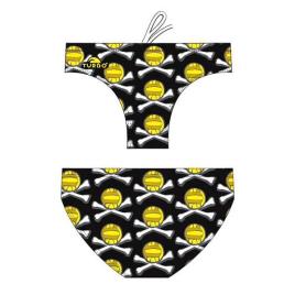 Slip De Banho Bones 12-24 Months Black / Yellow