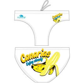 Slip De Banho Banana Enjoy Slowly Waterpolo S White