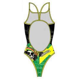 Turbo Maiô De Alça Fina Jamaica 9-10 Years Multicolor