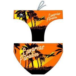 Slip De Banho Paradise Canary Island M Orange