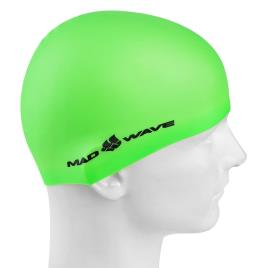 Madwave Touca Natação Silicone Junior One Size Green