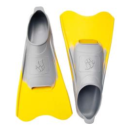 Madwave Barbatanas De Natação Curtas Pool Colour EU 30-33 Yellow