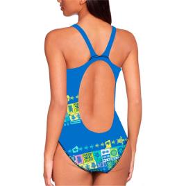 Swim Secure Roupa De Banho Maori M Blue